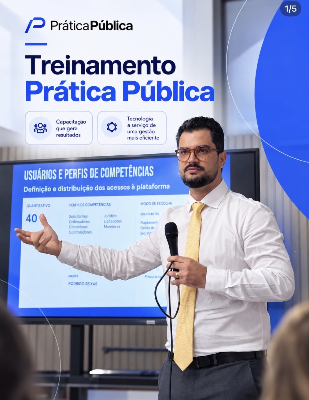 Participantes acompanham apresentação e demonstração da plataforma Prática Pública durante capacitação em Coruripe.